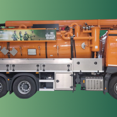 Unser neuer Saug LKW für Nass- und Trocken-Saugeinsätze.
